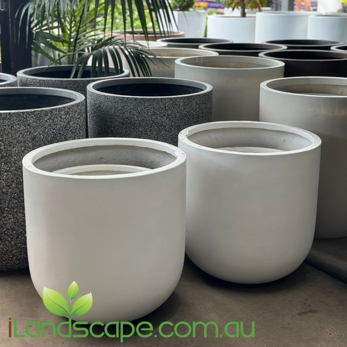 u shaped plant pot Plaza U Planter