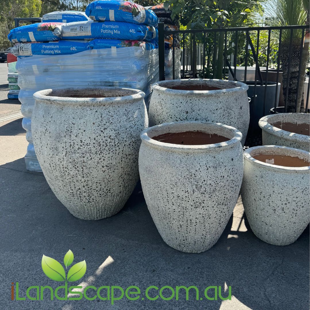 Ancient Athens Tall Pot - Also known as Driftsone Moku Planter