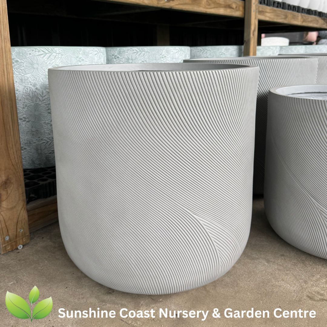 Helix Cylinder Planter Pot