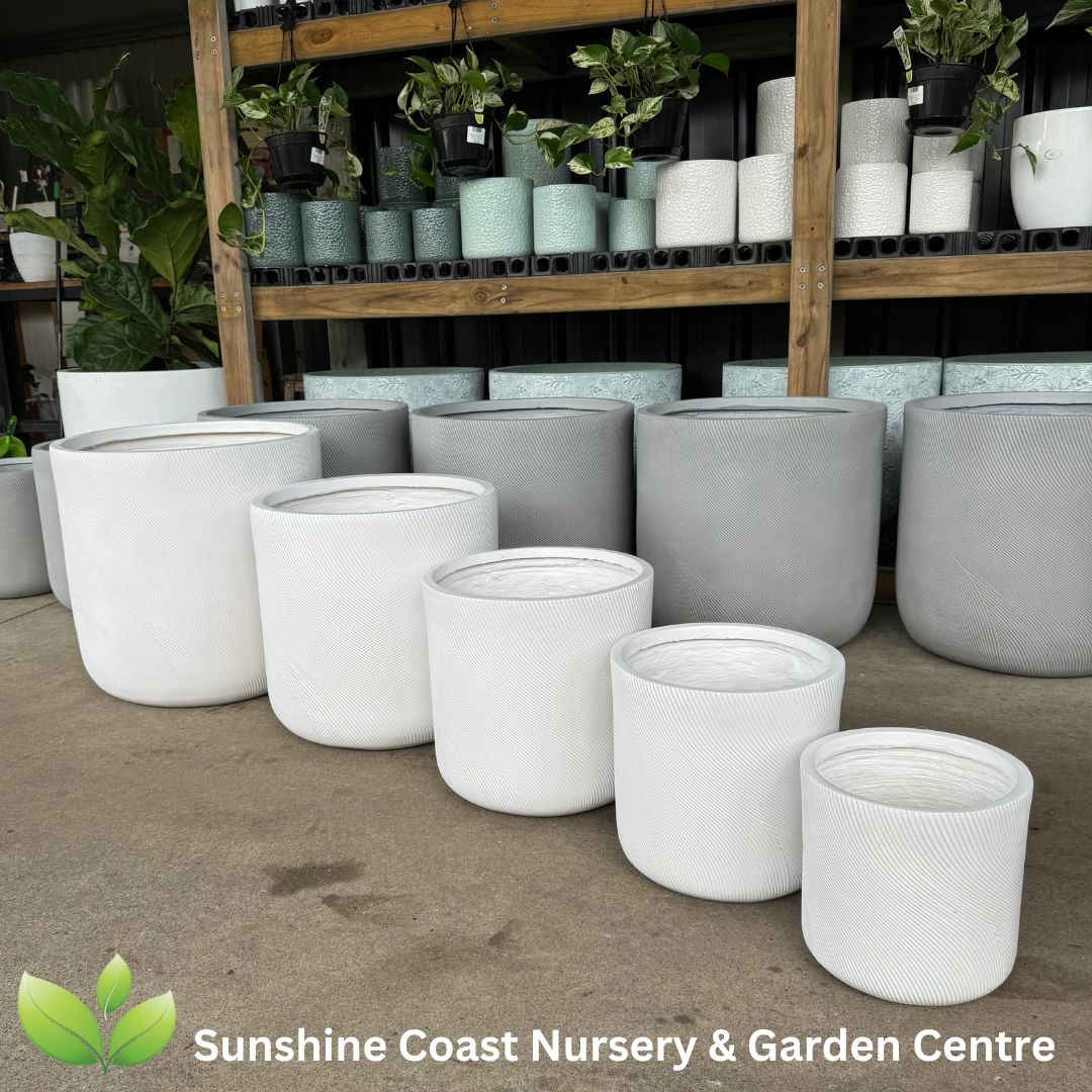 Helix Cylinder Planter Pot